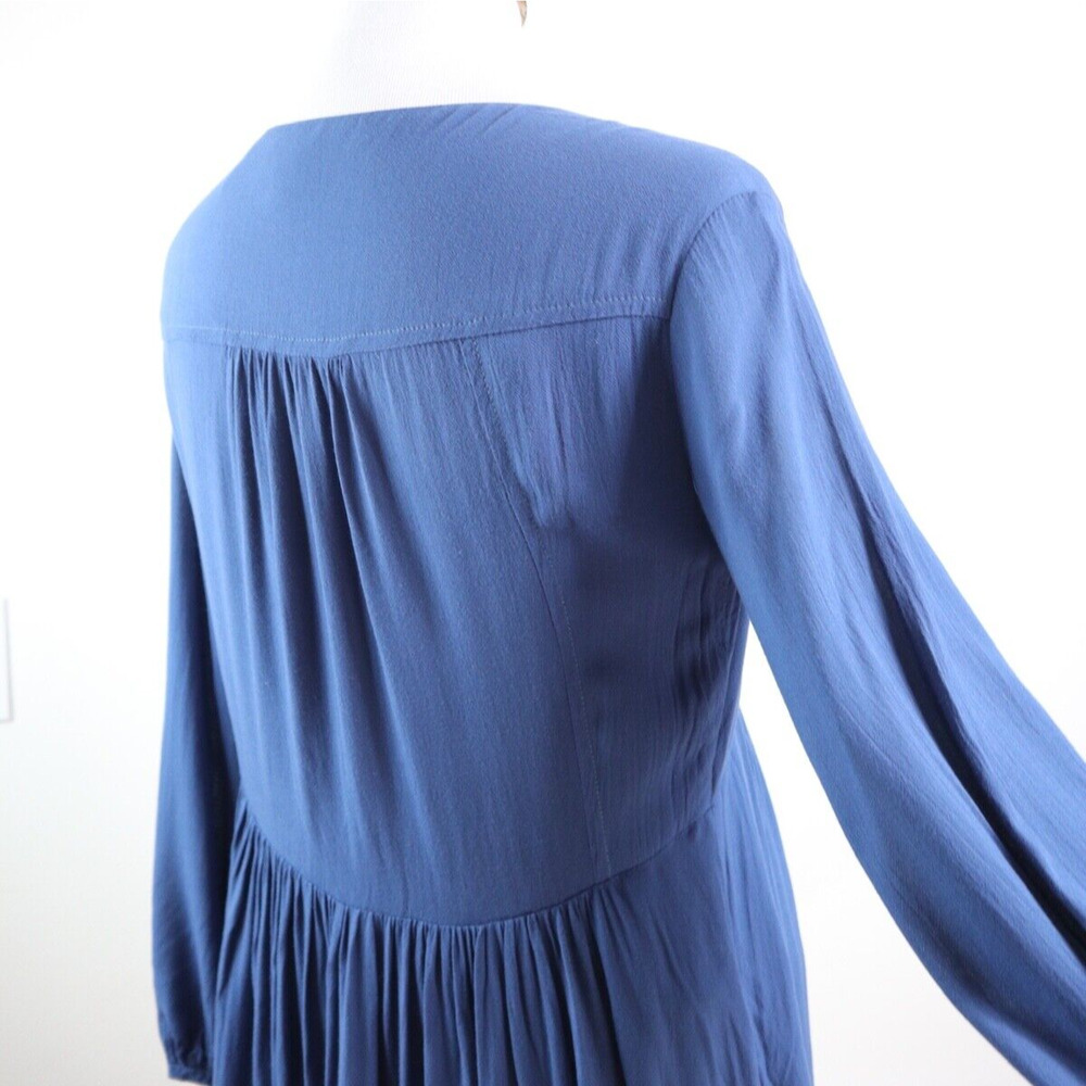 Anthropologie Holding Horses Size 2 Dip Dye Dress Blue Pink Ombre - Picture 6 of 12
